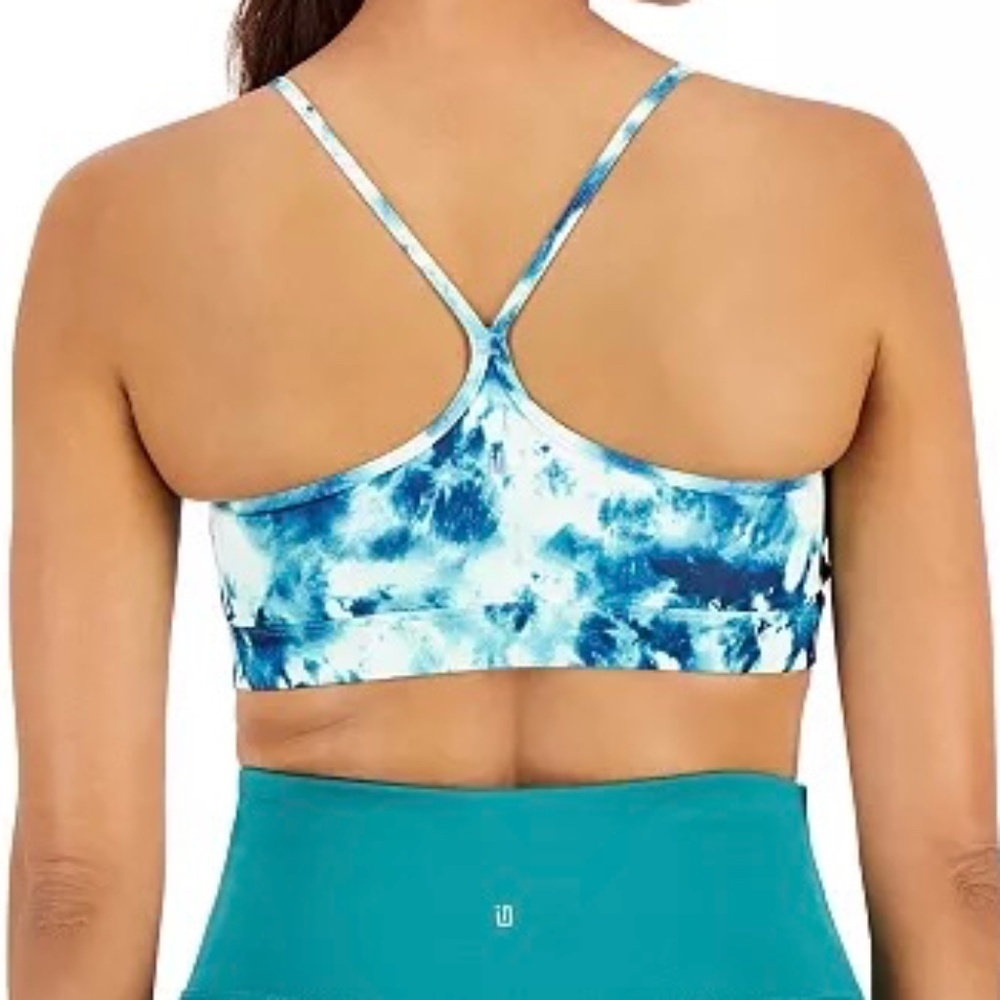 ID X-Large NWT Ideology Performance Sports Bra, Sea Shore (Blue/Green) - Picture 2 of 14